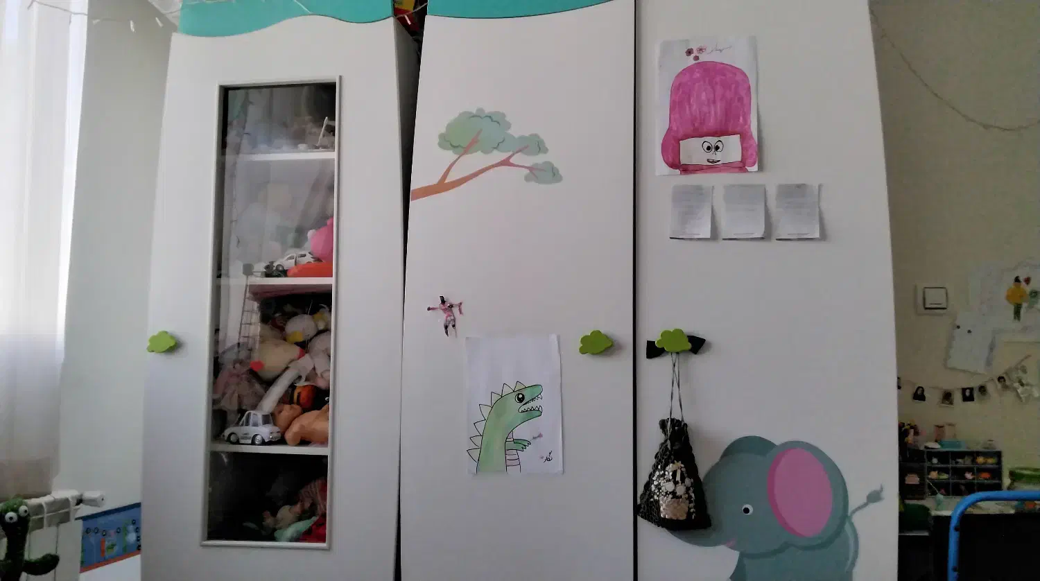 تخت نو  -ویترین-کمد لباس|تخت و سرویس خواب|اندیشه, اندیشه فاز ۱|دیوار