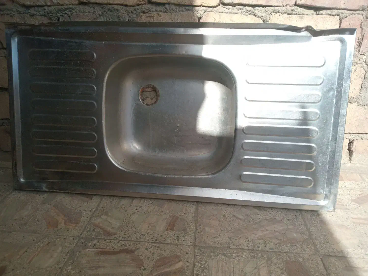 سینک آشپزخانه|آب‌چکان و نظم‌دهنده ظروف|ساوه, |دیوار