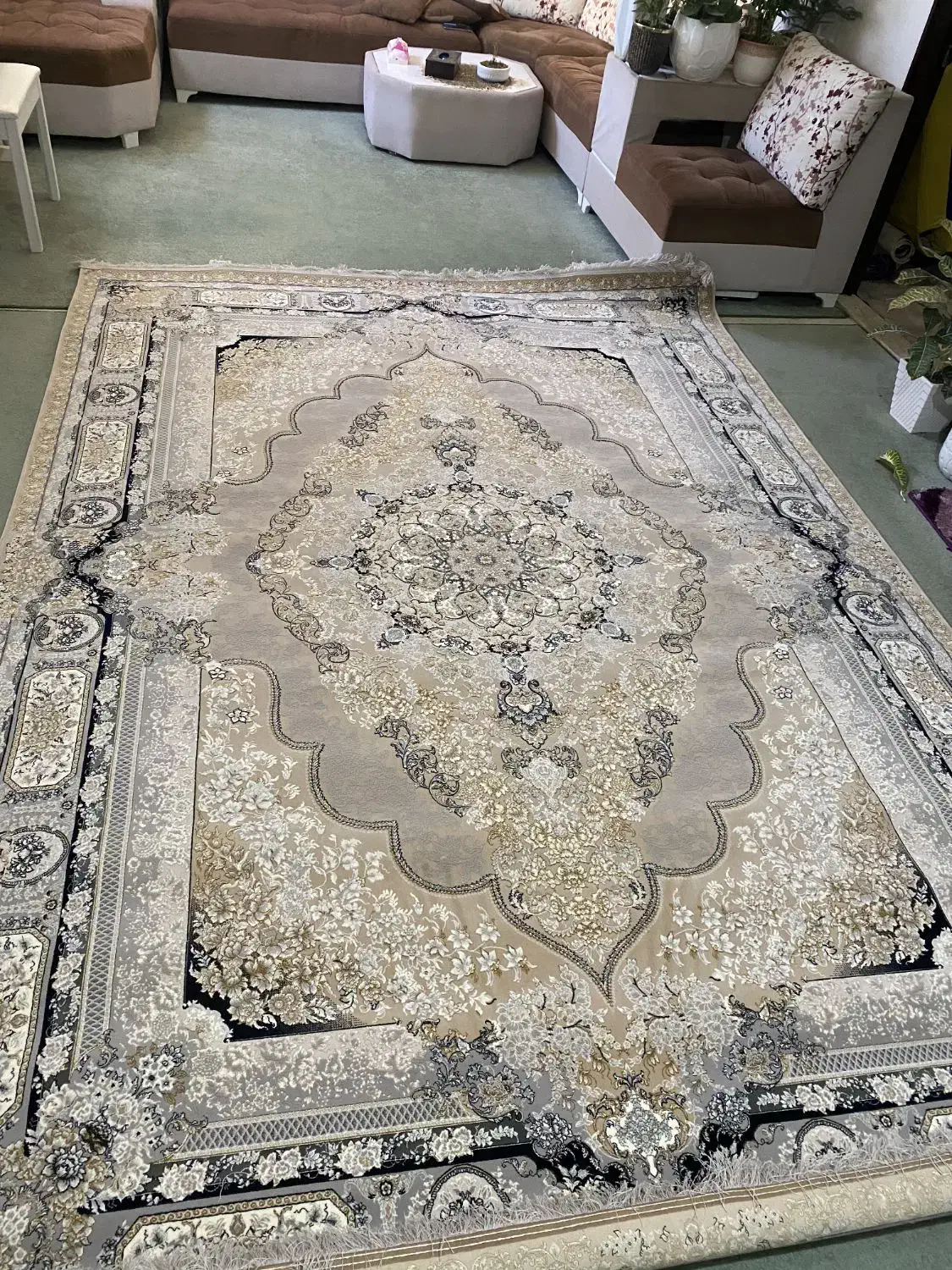 فرش ۹ متری ۱۰۰۰ شانه|فرش|بجنورد, |دیوار