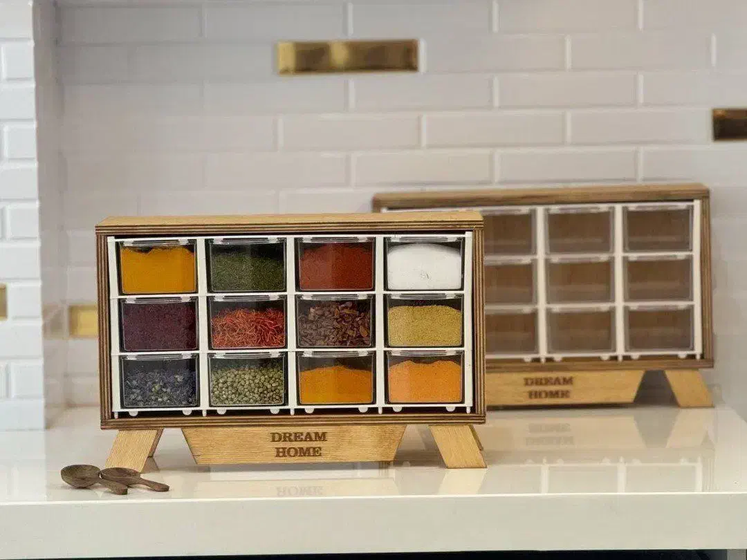 انواع جا ادویه و جابرنجی|ظروف سرو و پذیرایی|رفسنجان, |دیوار