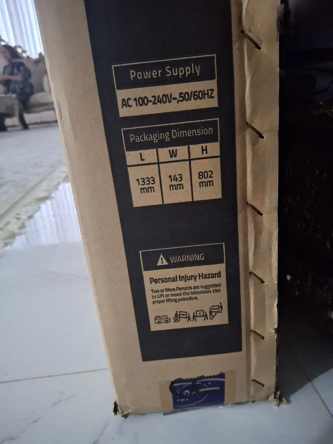 سلام تلویزیون ۵۵ اینچ اسنوا|تلویزیون و پروژکتور|نظرآباد, نظرآباد|دیوار