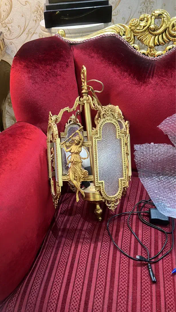 لوستر برنجی|لوستر و چراغ آویز|تهران, زعفرانیه|دیوار