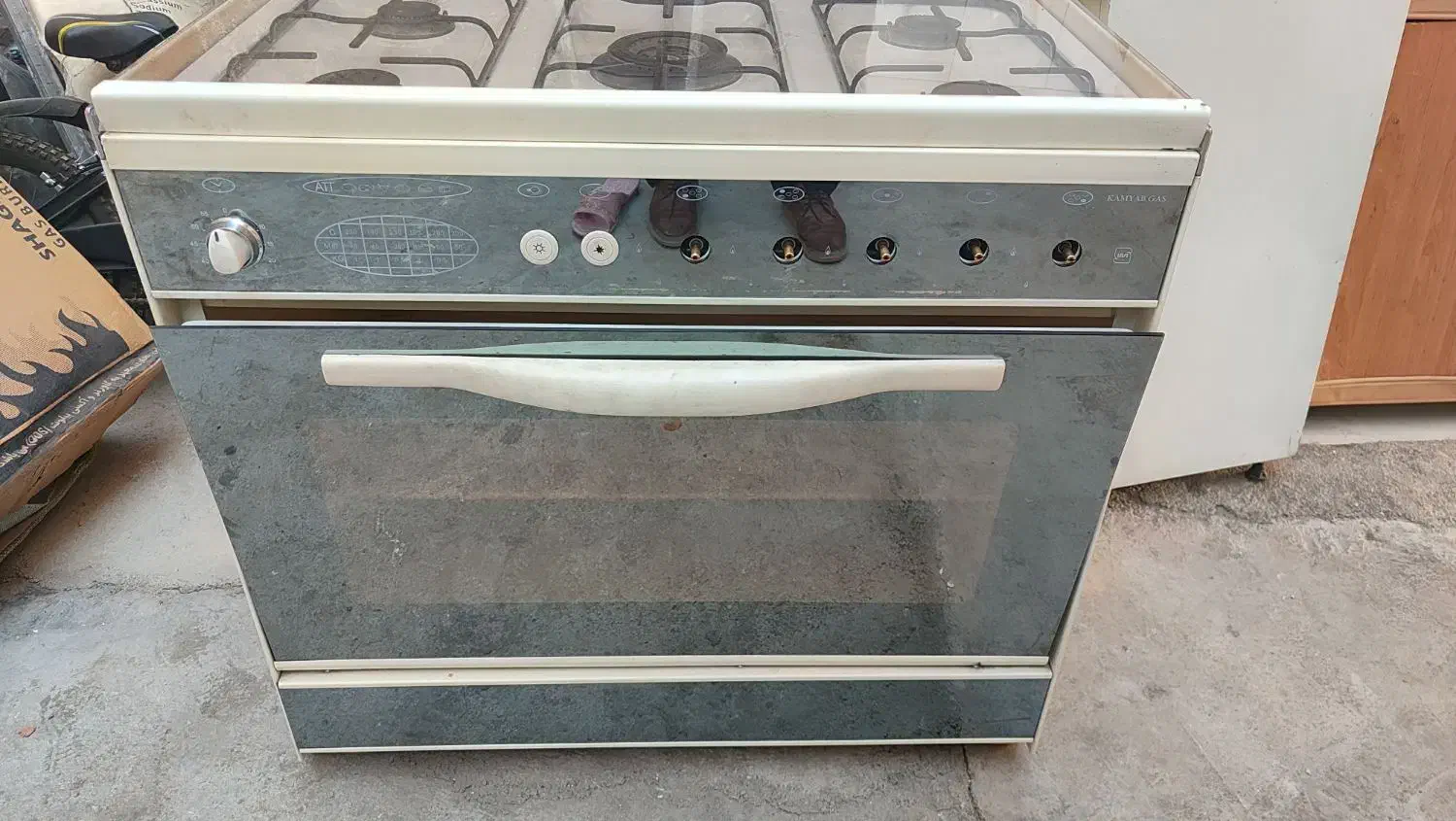 گاز پنج شعله طرح فر|اجاق گاز و لوازم برقی پختوپز|روانسر, |دیوار