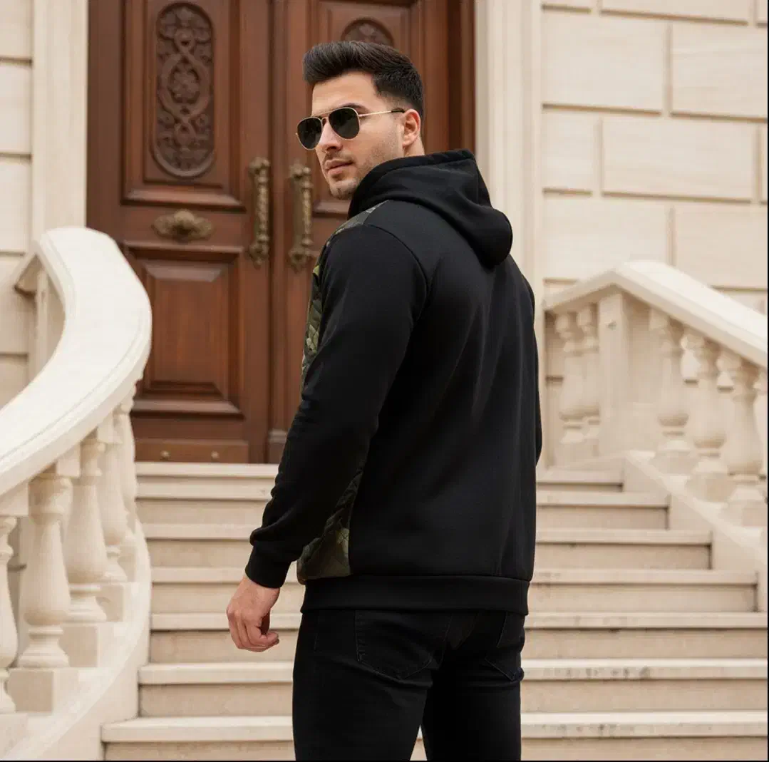 سیوشرت ارتشی و یقه اسکی|لباس|امیدیه, |دیوار