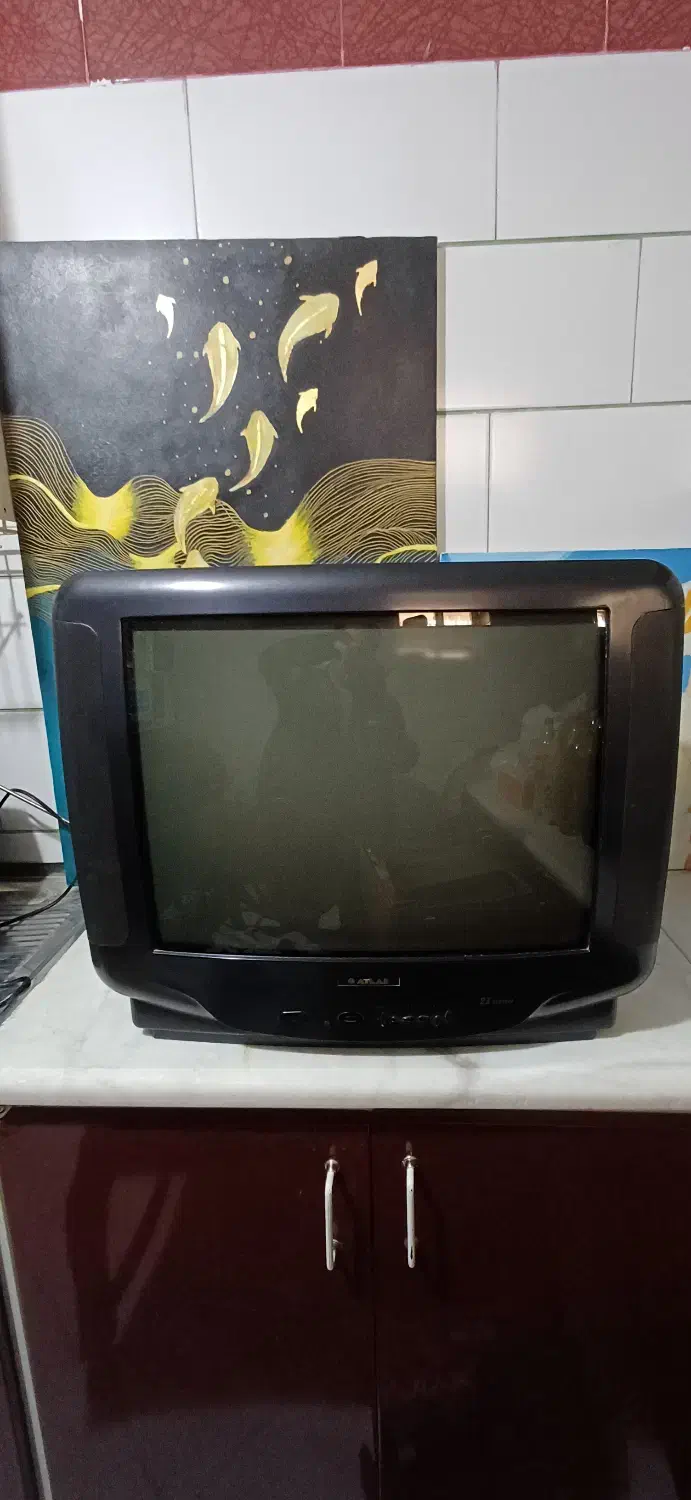 تلویزیون سالم ۲۱ اینچ اطلس|تلویزیون و پروژکتور|کرمان, |دیوار