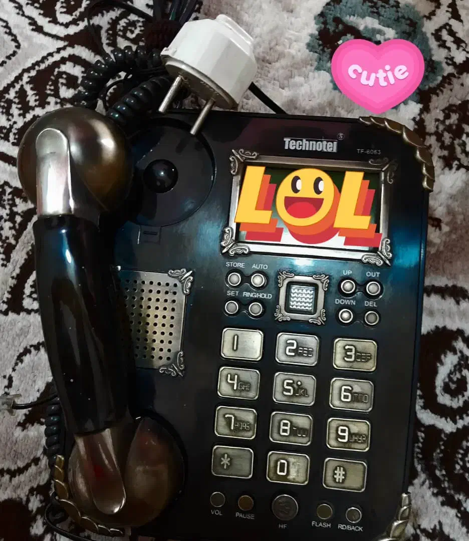 تلفن ثابت کلکسیونی درحد نو تکنوتل|کلکسیون اشیاء عتیقه|صباشهر, |دیوار