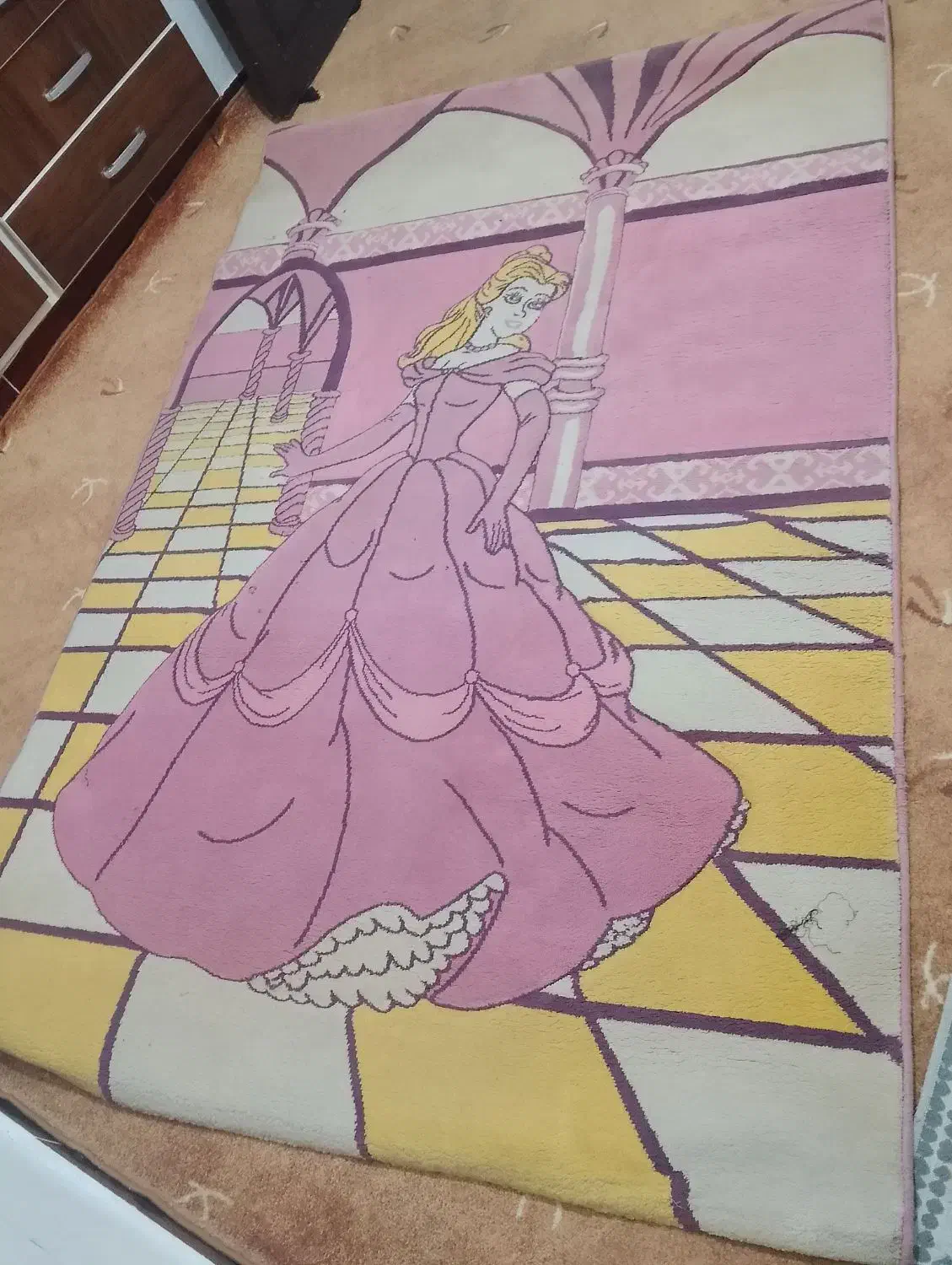 فرش 4 متری کودک|فرش|مشکین‌دشت, |دیوار