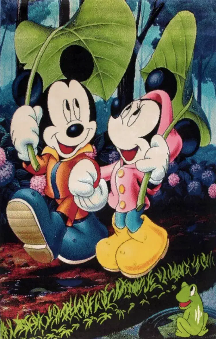 فرش طرح میکی ماوس|فرش|قشم, |دیوار