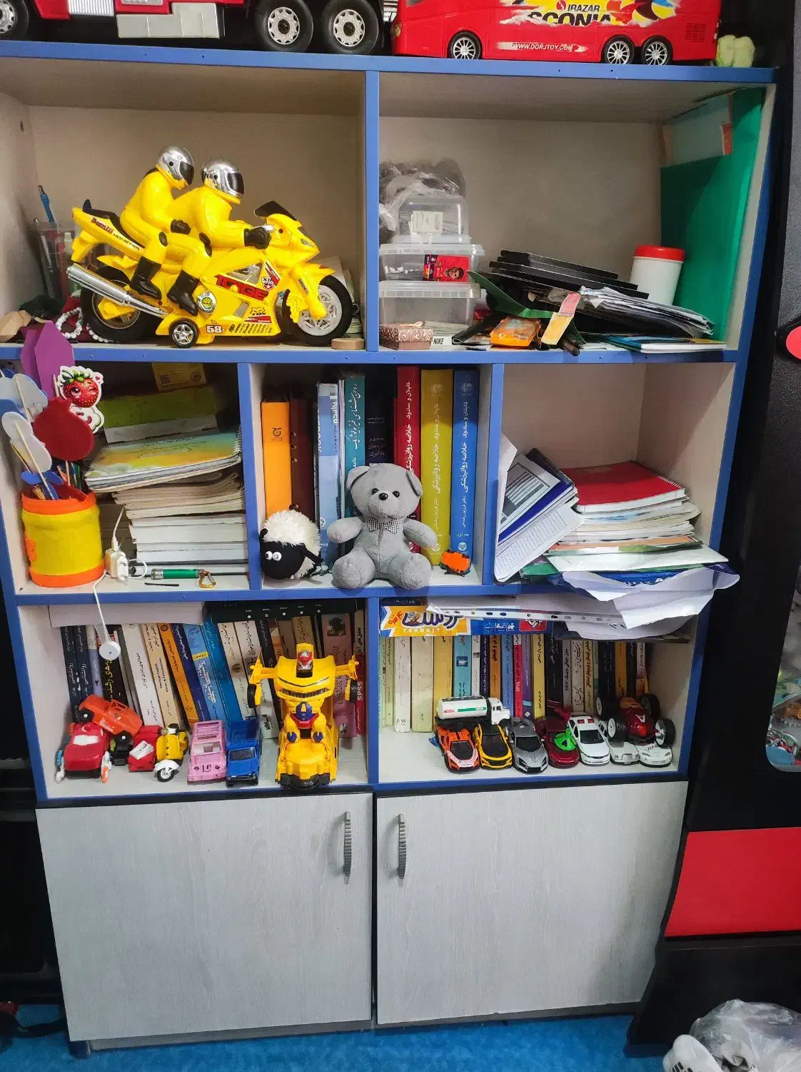 کتابخونه|کتابخانه، شلف، قفسه‌های دیواری|تهران, ابوذر|دیوار