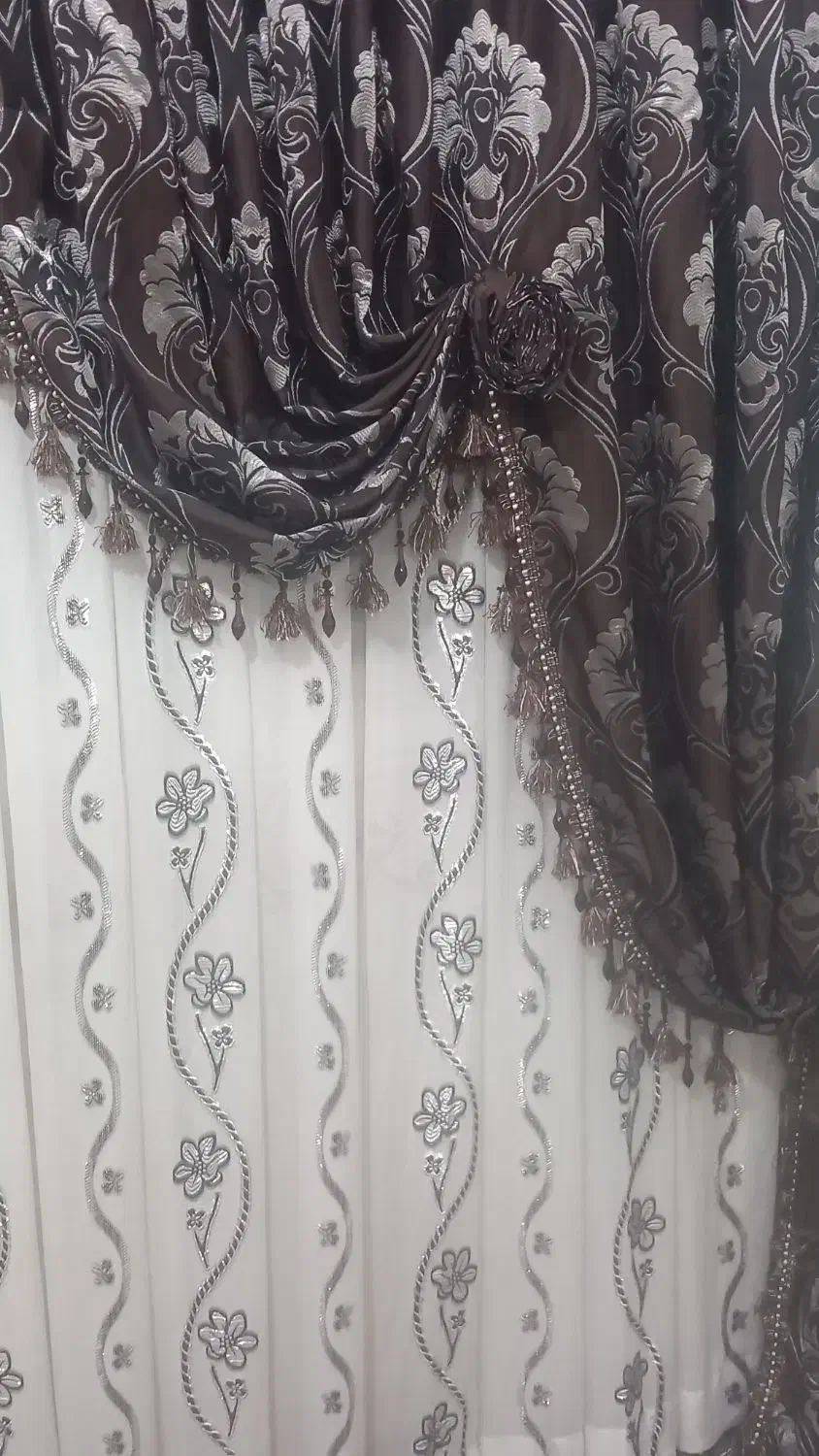 پرده پذیرایی به فروش میرسد|پرده، رانر، رومیزی|علی‌آباد کتول, |دیوار