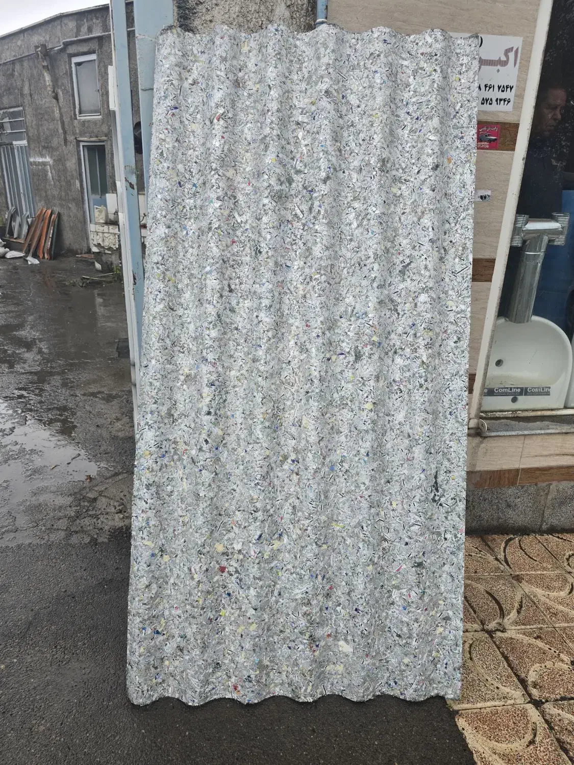 ورق ایرانیت سقف نشکن|مصالح و تجهیزات ساختمان|کشکسرای, |دیوار