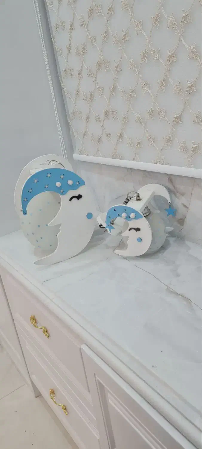 دو عدد لوستر اتاق خواب کودک و والدین|لامپ و چراغ|اردبیل, |دیوار