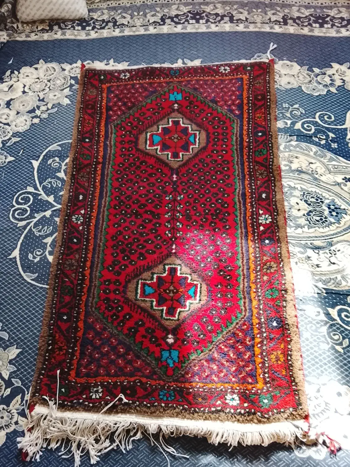 فرش دست بافت|فرش|دوتپه, |دیوار