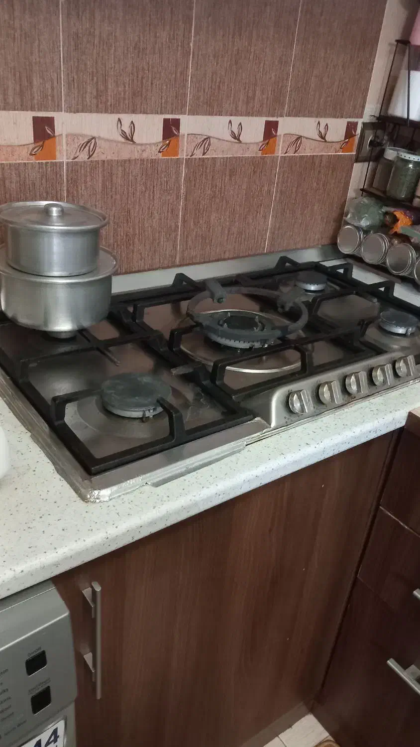 کابینت، گاز رومیزی. سینگ ظرفشویی آلمینیومی|اجاق گاز و لوازم برقی پخت‌وپز|رشت, کوی مهر|دیوار