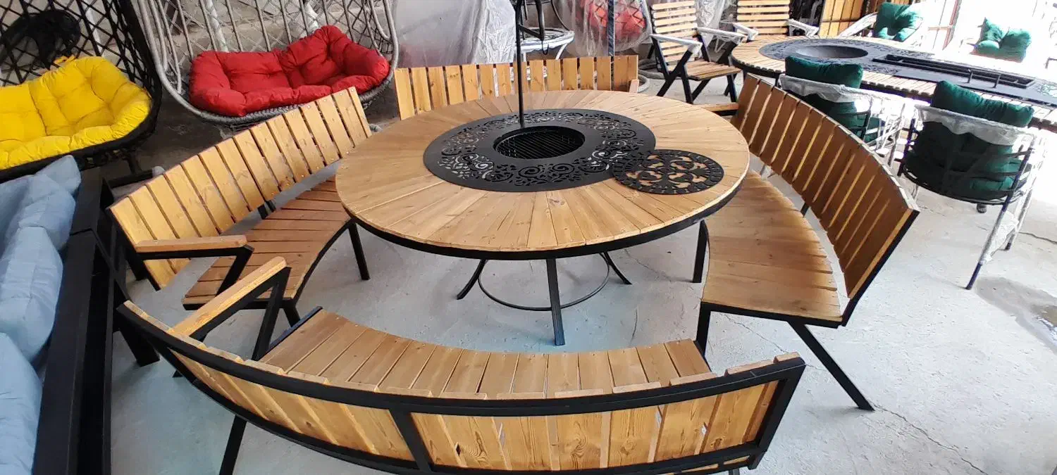 مبلمان باغی و صندلی باغی مدل تاران ریز pi29|مبلمان خانگی و میز عسلی|کرج, کمالشهر|دیوار