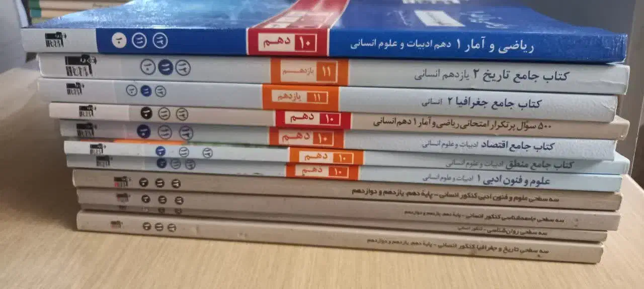 کتاب های تست زنی قلم چی متوسطه دوم|کتاب و مجله ادبی|اردبیل, |دیوار