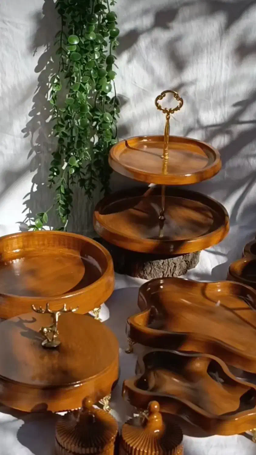 ست پذیرایی سنگ مصنوعی|ظروف سرو و پذیرایی|کرمان, |دیوار