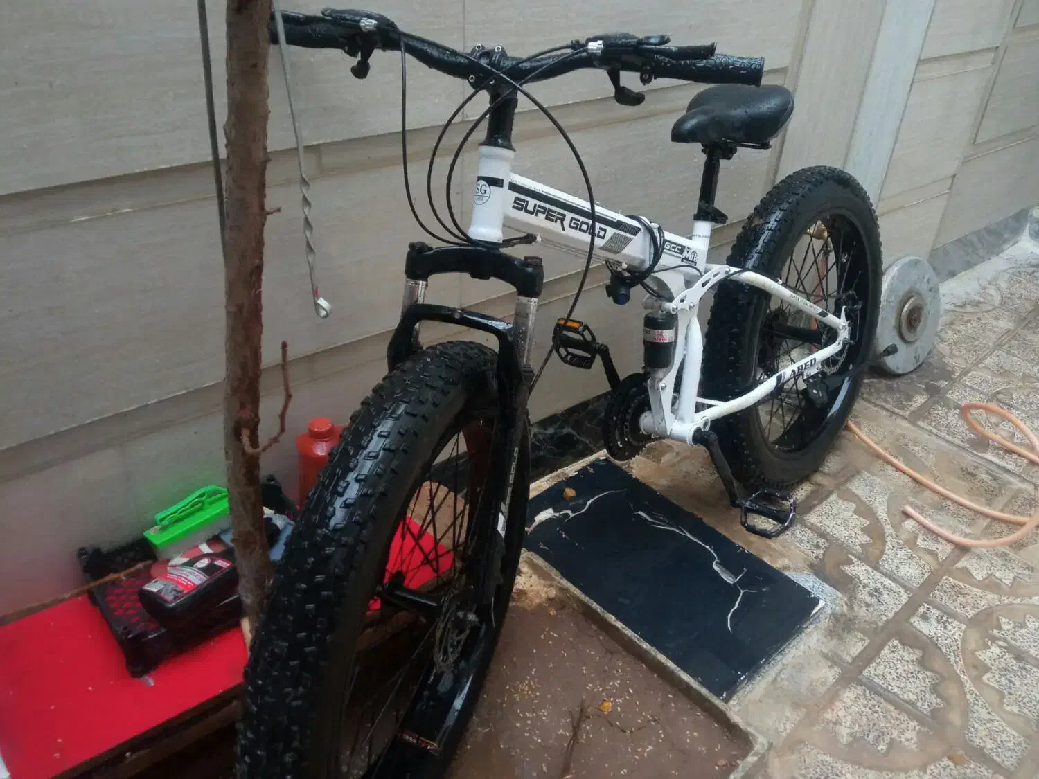 دوچرخه آفرود سفید 26|دوچرخه، اسکیت، اسکوتر|الشتر, |دیوار