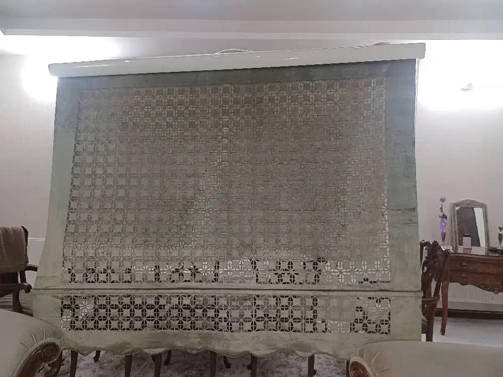 پرده زبرا مخمل لیزری|پرده، رانر، رومیزی|قم, بنیاد|دیوار