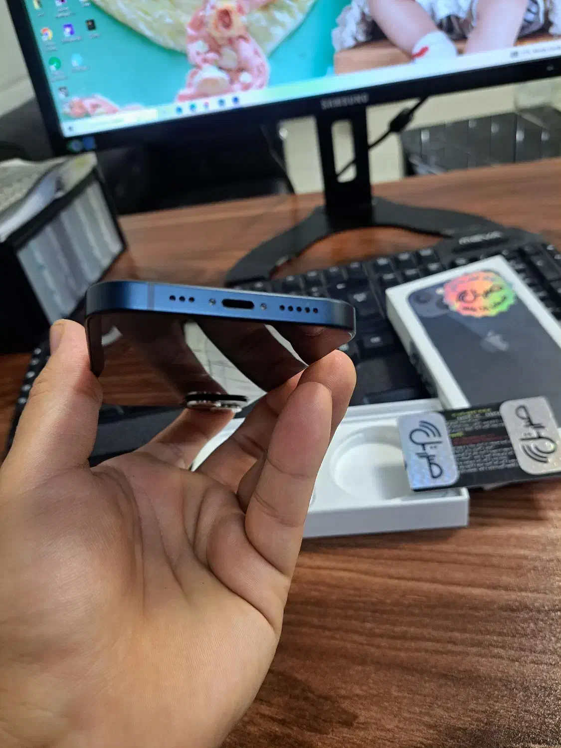 آیفون ۱۳نو باگارنتی۱۳ماه|موبایل|زنجان, |دیوار