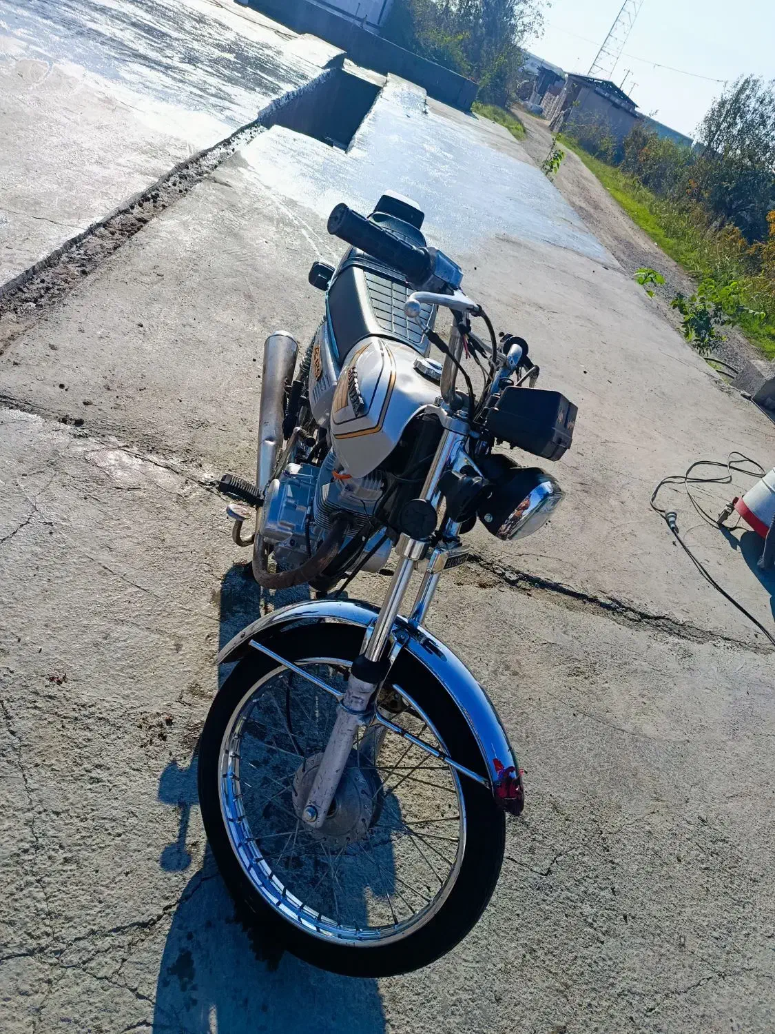 متور هوندا ۱۲۵ شماره بالا پایین سالم|موتورسیکلت|سیجوال, |دیوار