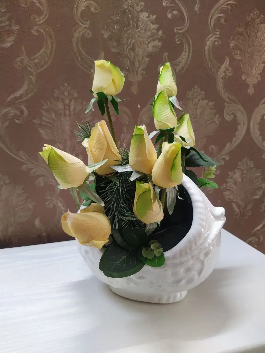 گل مصنوعی خارجی|گل مصنوعی|اصفهان, ناژوان|دیوار