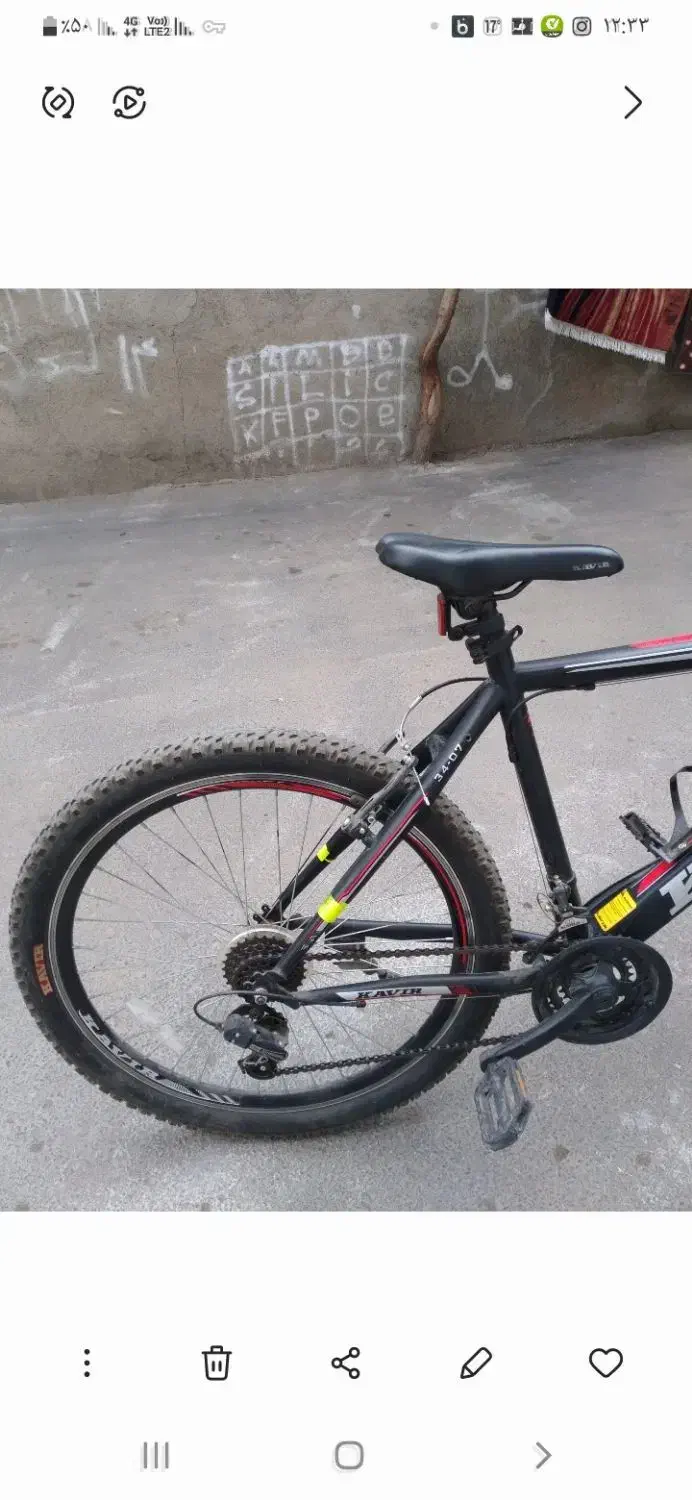دوچرخه حرفه ای سالم|دوچرخه، اسکیت، اسکوتر|رشت, پاره بیجار|دیوار
