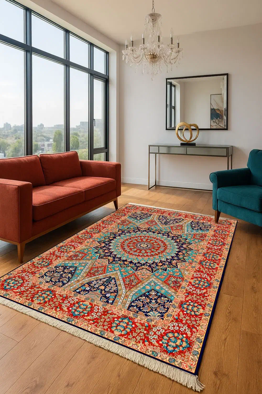 فرشینه/فرش/روفرشی/فرشینه رولی/پادری|روفرشی|ماهدشت, |دیوار