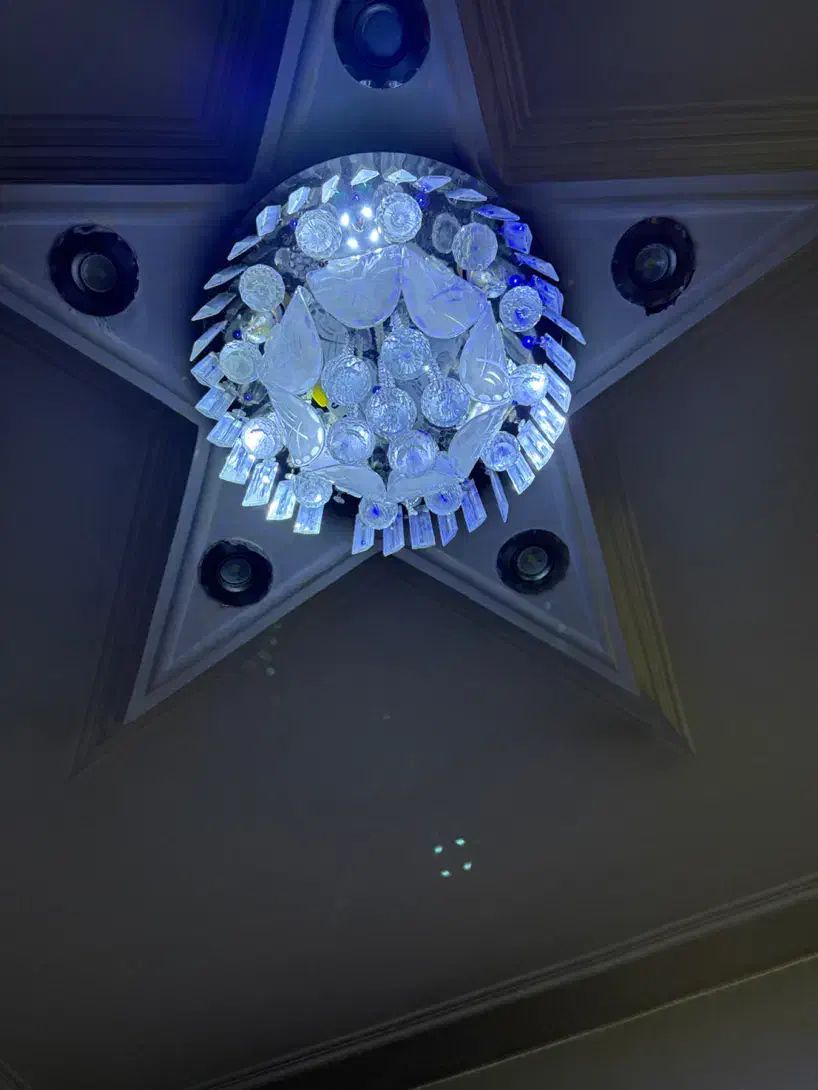 ۳ عدد لوستر کریستال موزیکال|لوستر و چراغ آویز|تهران, علی‌آباد|دیوار