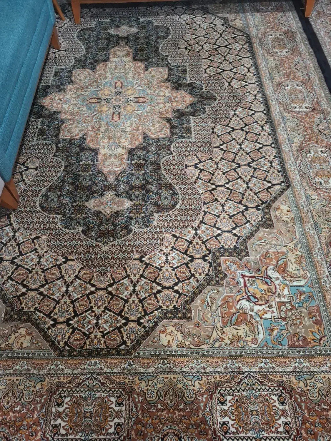 فرش سی رنگ مشهد دتا ۹ متری دوتا ۶ متری|فرش|الوند, |دیوار