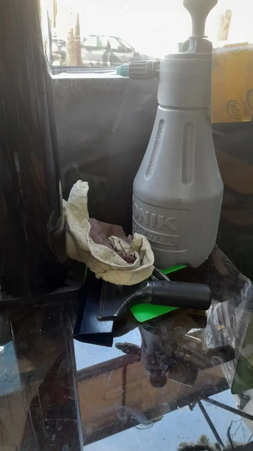 شیشه دودی زد خش مارک تی استار تایوانی دو لایه|خدمات موتور و ماشین|دماوند, گیلاوند|دیوار