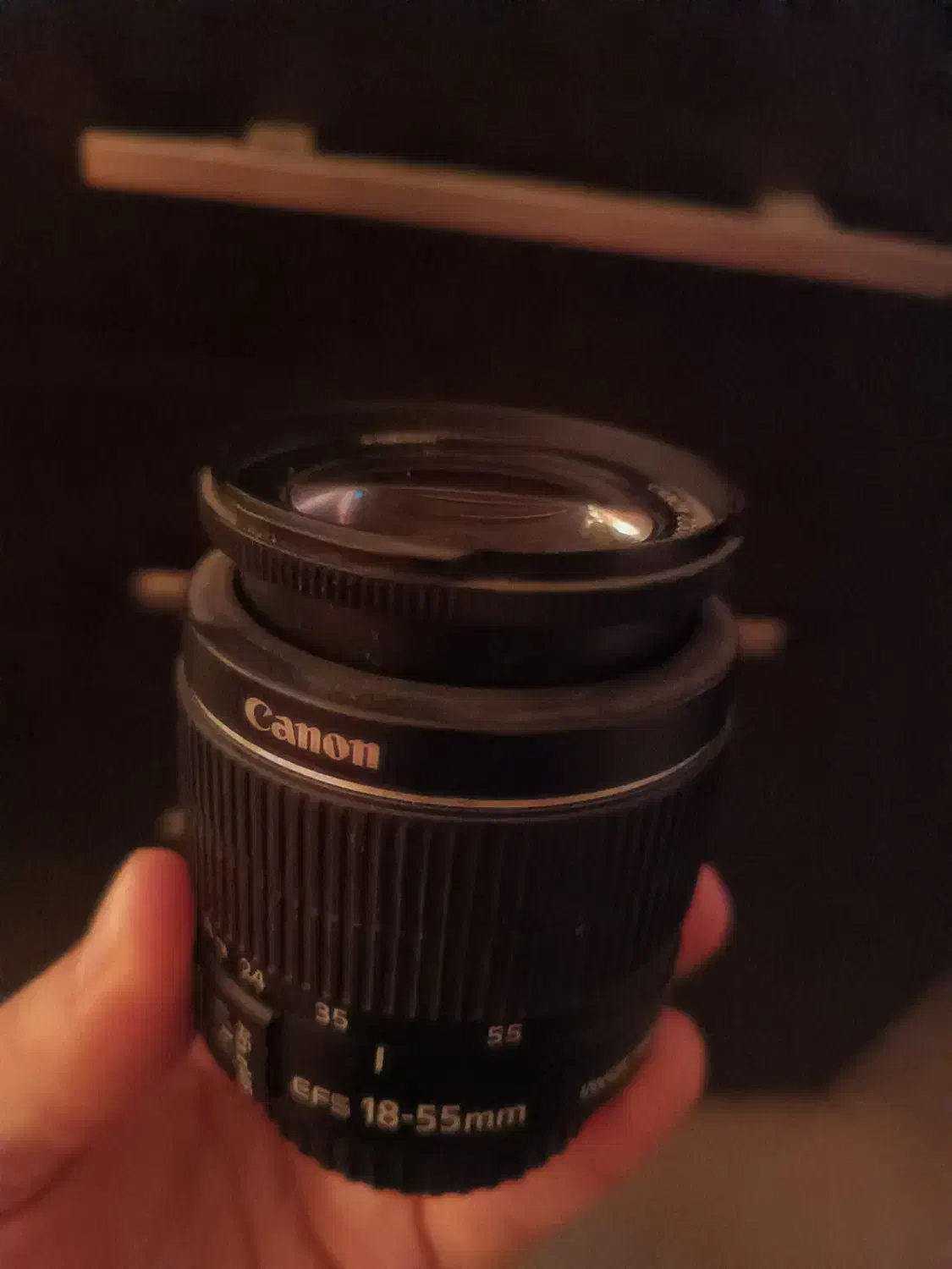 فروش لنز 18-55 کانن canon|دوربین عکاسی و فیلم‌برداری|اصفهان, سپاهان‌شهر|دیوار