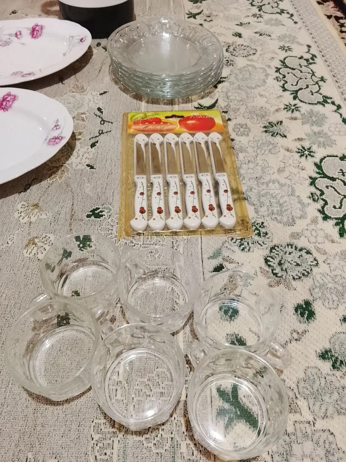 ظروف پذیرایی بصورت یکجا|ظروف سرو و پذیرایی|قائم‌شهر, |دیوار