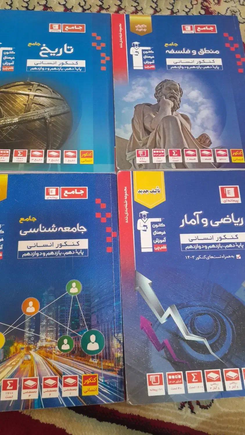 کتاب تستی جامع انسانی ویژه کنکور (1404)|کتاب و مجله آموزشی|نسیم‌شهر, |دیوار
