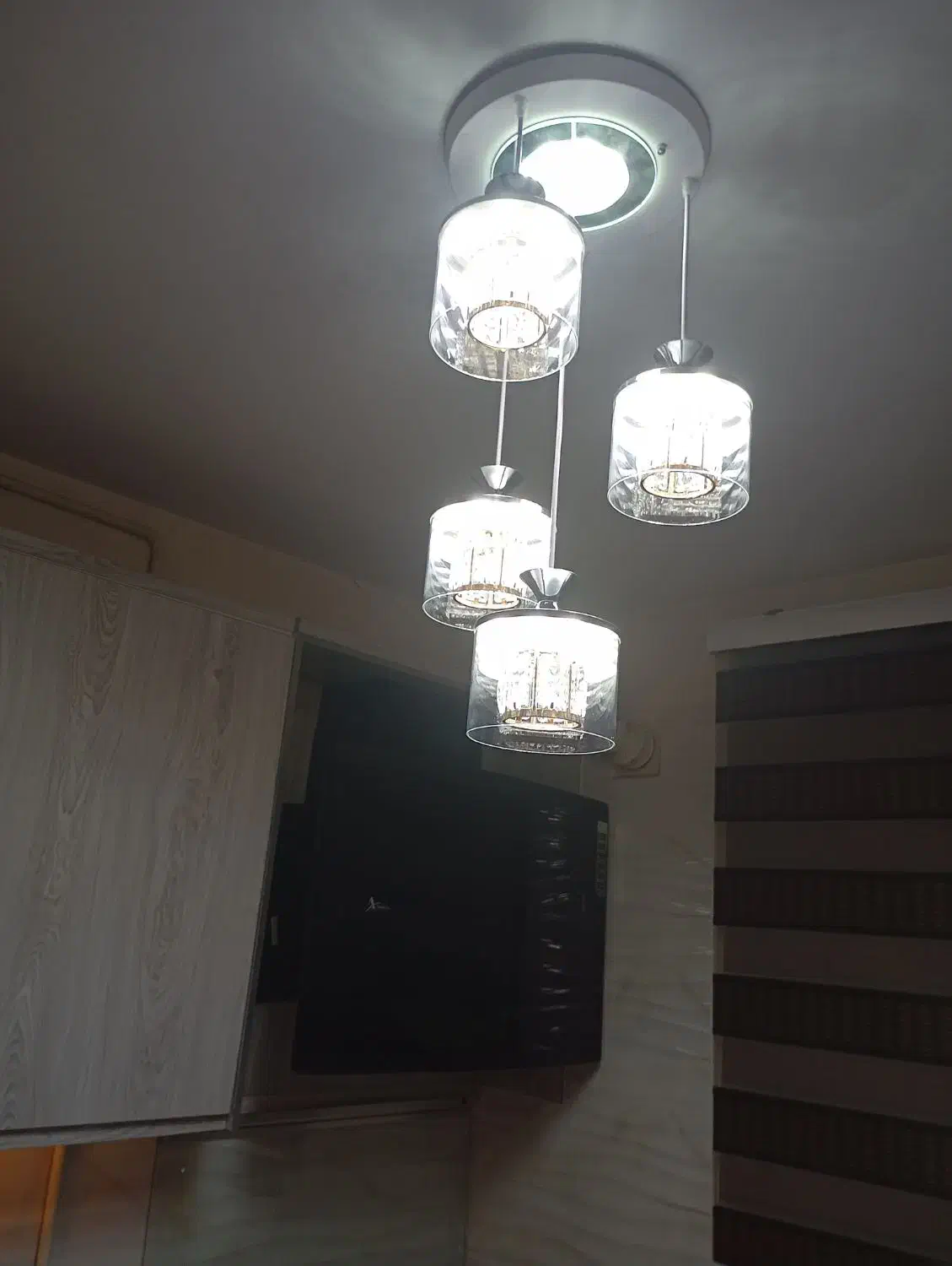 لوستر مدرن مخصوص آشپزخونه|لوستر و چراغ آویز|چهارباغ, |دیوار