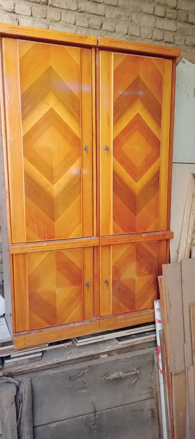 کمد چوبی|جاکفشی، کمد، دراور|نهاوند, |دیوار