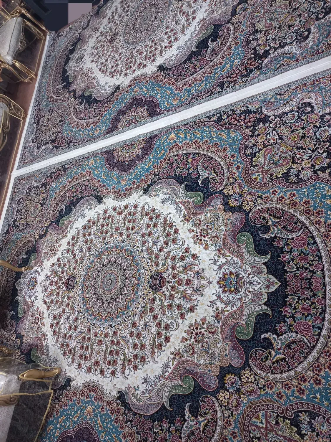 دو تخته فرش 9متری درحدنو|فرش|فردوسیه, |دیوار