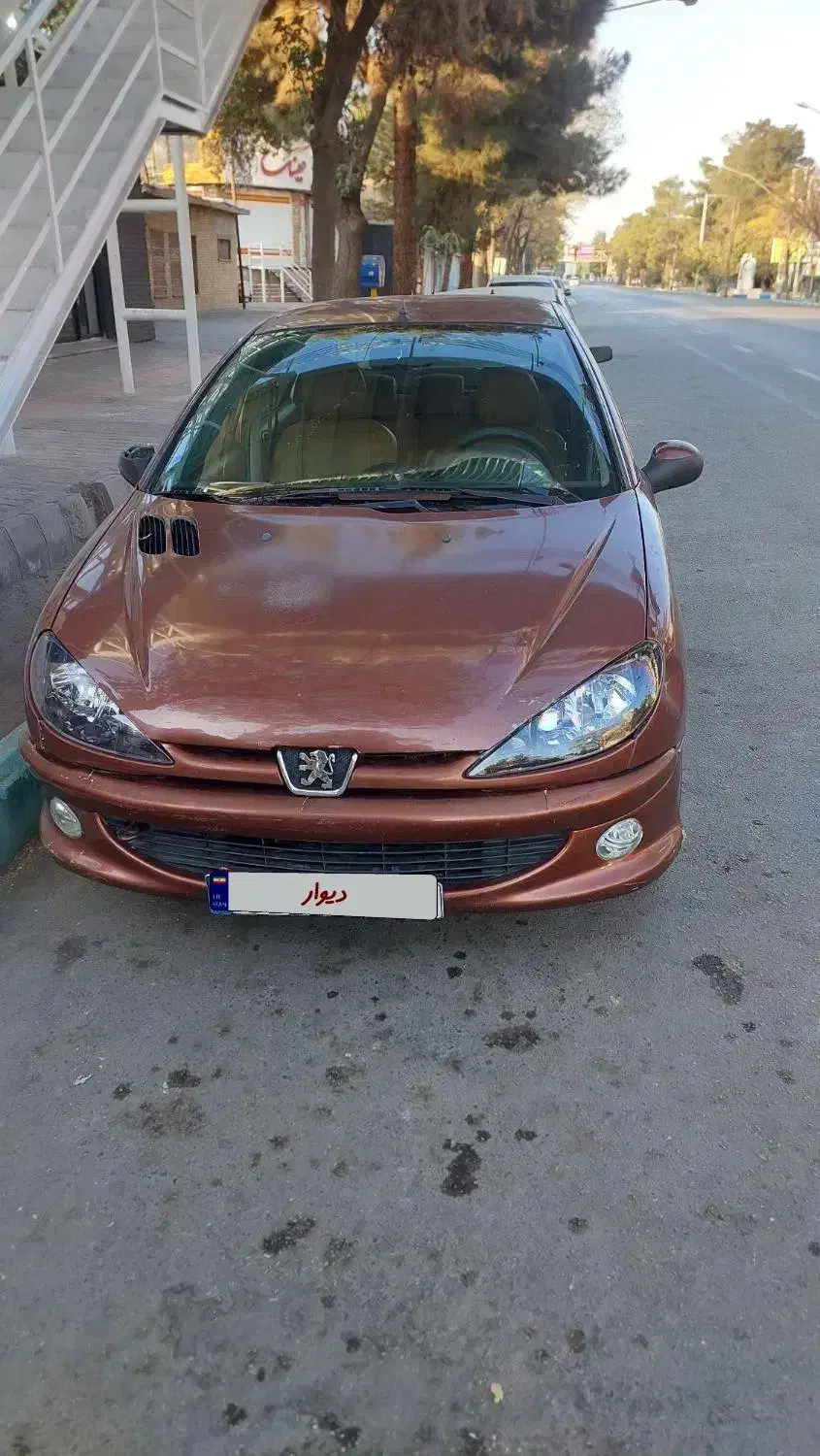 ماشین ۲۰۶ اس دی تیوفایو یورو8 مدل ۸۶به فروش میرسد|خودرو سواری و وانت|کرمان, |دیوار