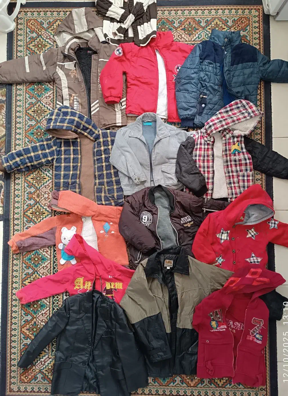 کت و کاپشن در حد نو|کفش و لباس بچه|خوسف, |دیوار