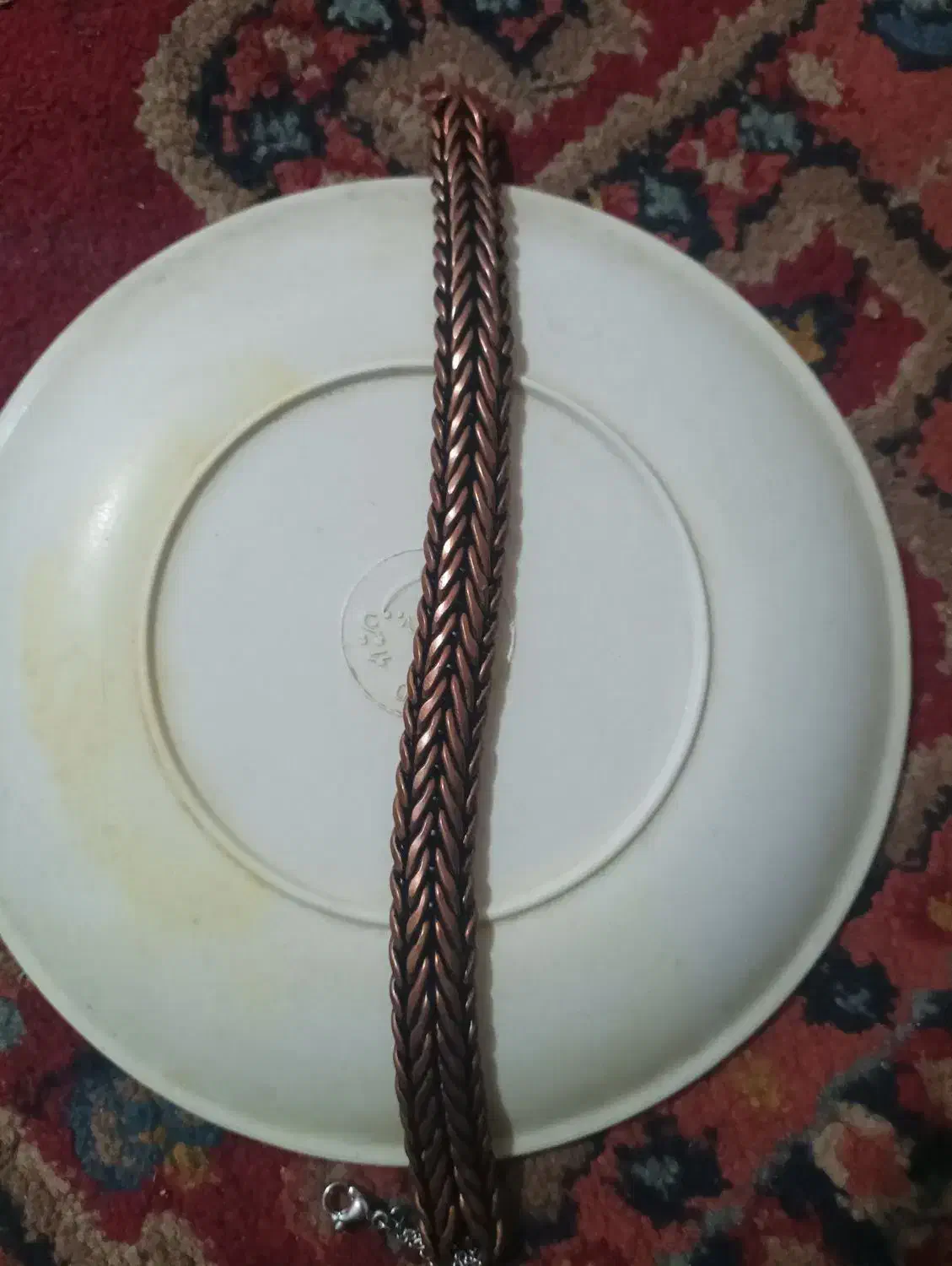 باسلام خدمت دوستان عزیز یک عدد دست بند مس|بدلیجات|کرمان, |دیوار