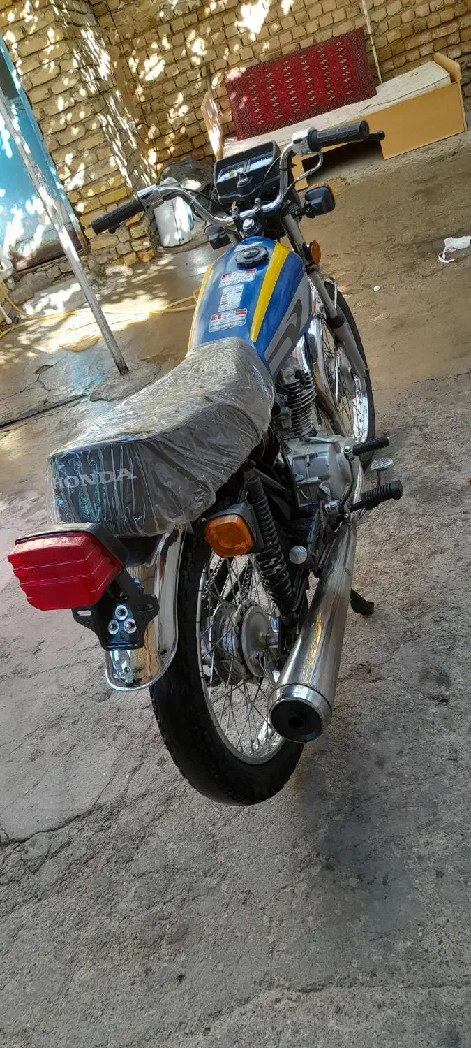 موتور 125 مزائده|موتورسیکلت|رامند, |دیوار