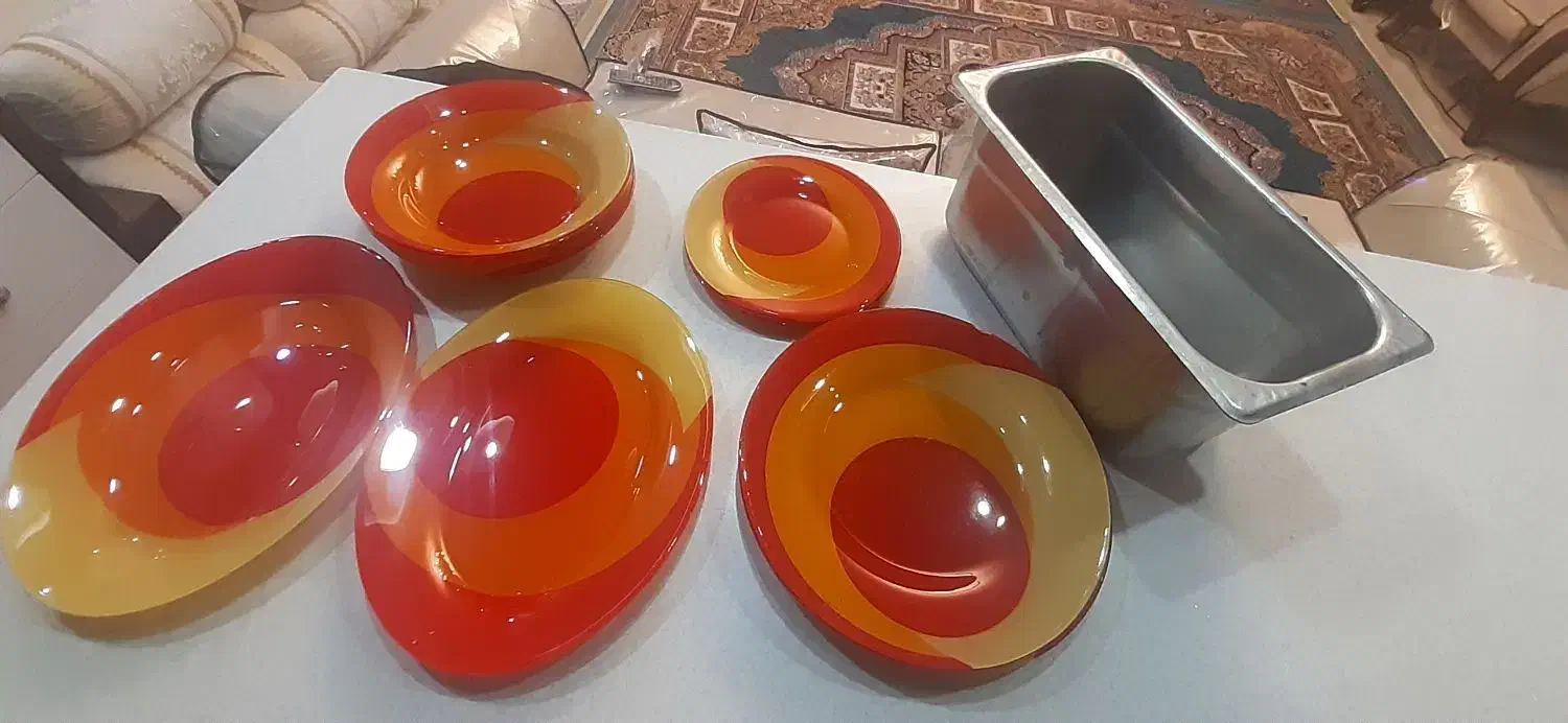 ظروف شیشه ای شیک|ظروف سرو و پذیرایی|شاهینشهر, عطار|دیوار