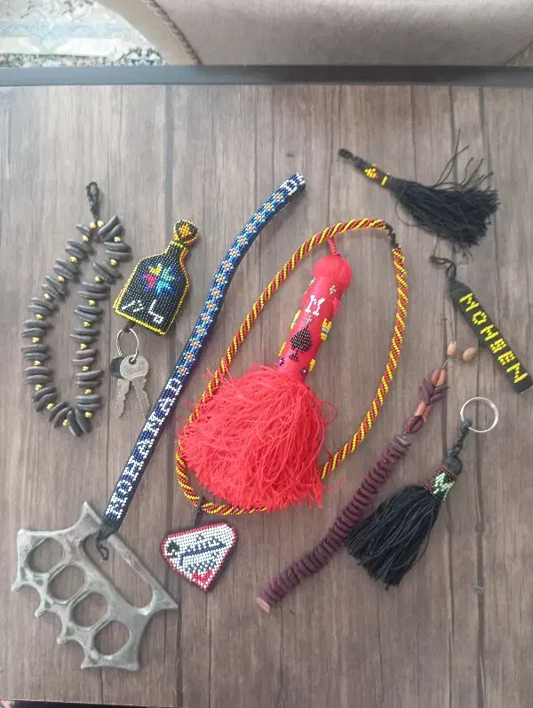 گردنبند بافتی .|کلکسیون اشیاء عتیقه|قم, پردیسان|دیوار