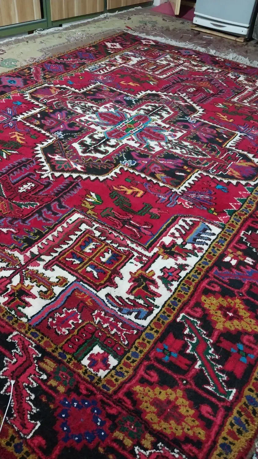 یک عدد فرش ۹ متری دستبافت|فرش|خواجه, |دیوار