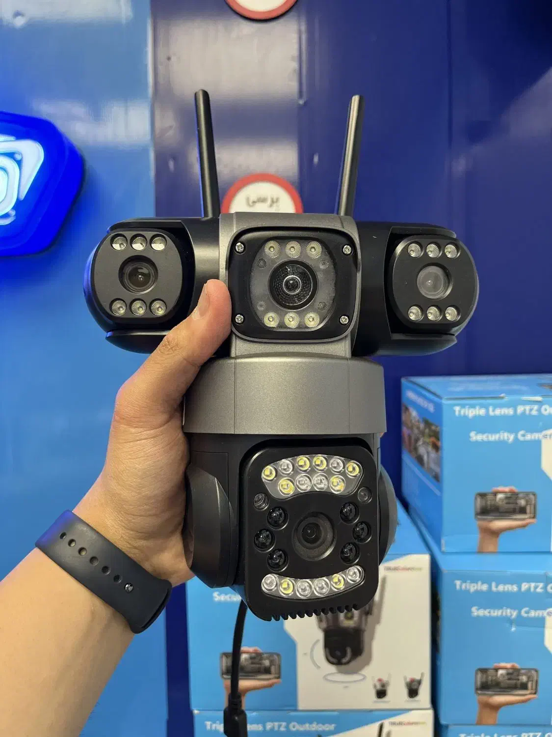 دوربین مدار بسته، اعلام سرقت، برق اضطراری|دوربین مداربسته|ساری, |دیوار