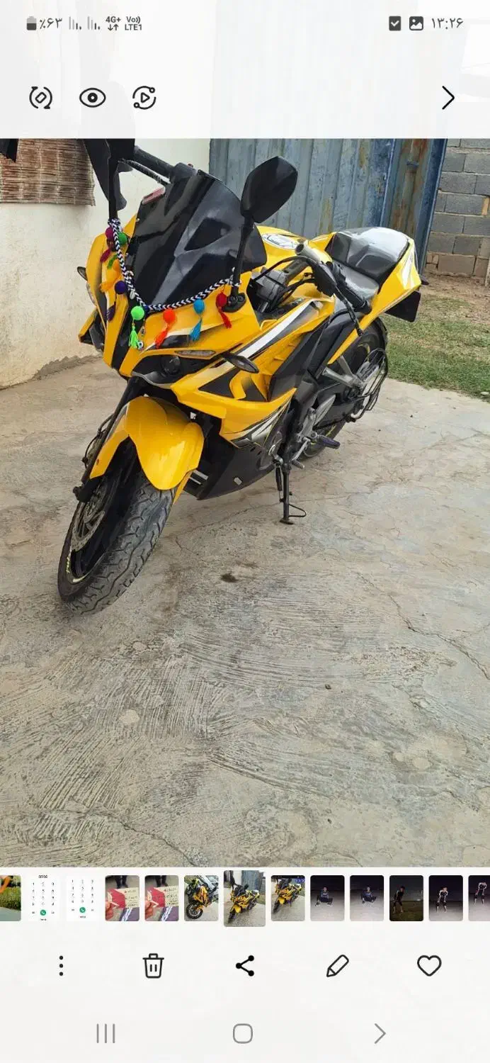 rsتک برگ سند در حد خشک|موتورسیکلت|آق قلا, |دیوار