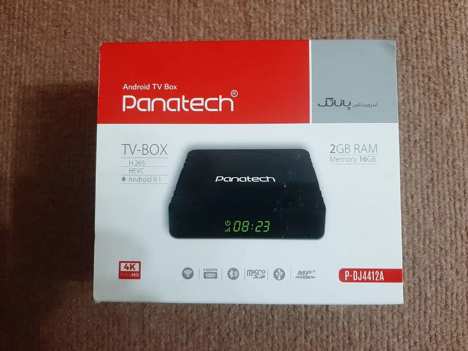 دستگاه اندروید باکس تلویزیونی پاناتکت اکبند|تلویزیون و پروژکتور|خوی, |دیوار