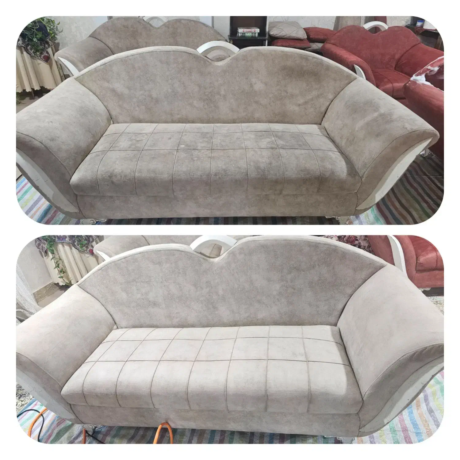 شستشوی تخصصی مبلمان در منزل|خدمات نظافت|اسفراین, |دیوار