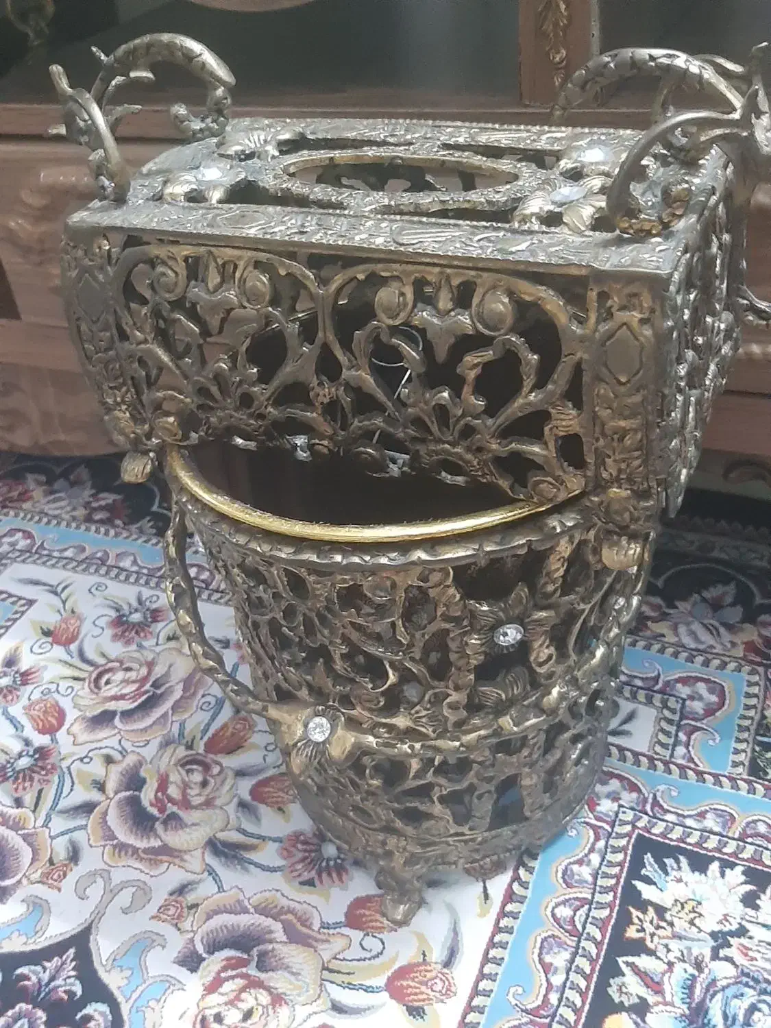 وسایل برنزی زیبا کاملا سالم و سنگین|صنایع دستی و سایر لوازم تزئینی|تهران, مشیریه|دیوار