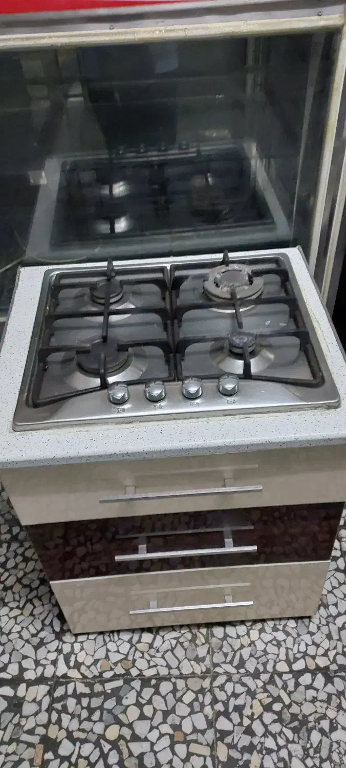 گاز ۴ شعله|اجاق گاز و لوازم برقی پختوپز|فریدونکنار, |دیوار